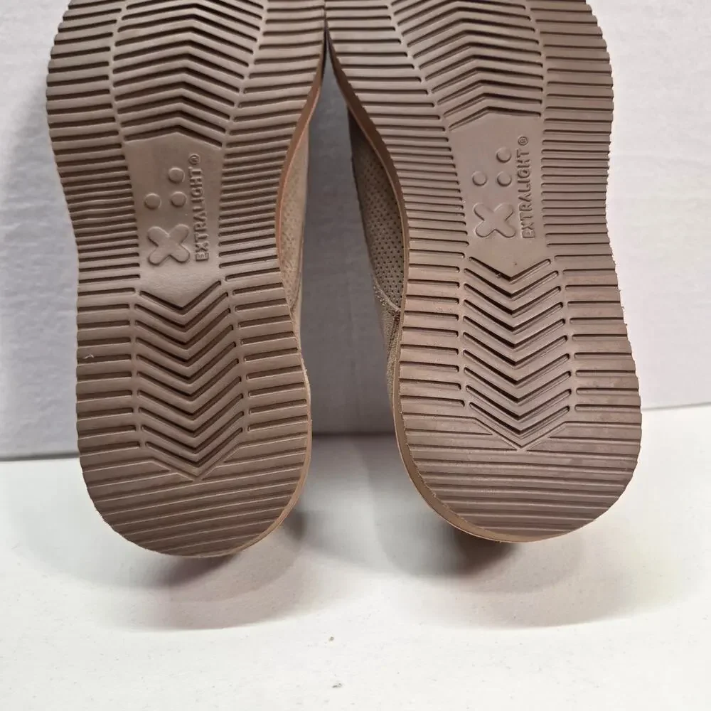 Steve Madden Voyagee Suede Oxford Shoes Beige Lace Up Mens Size 13D Casual NWOT